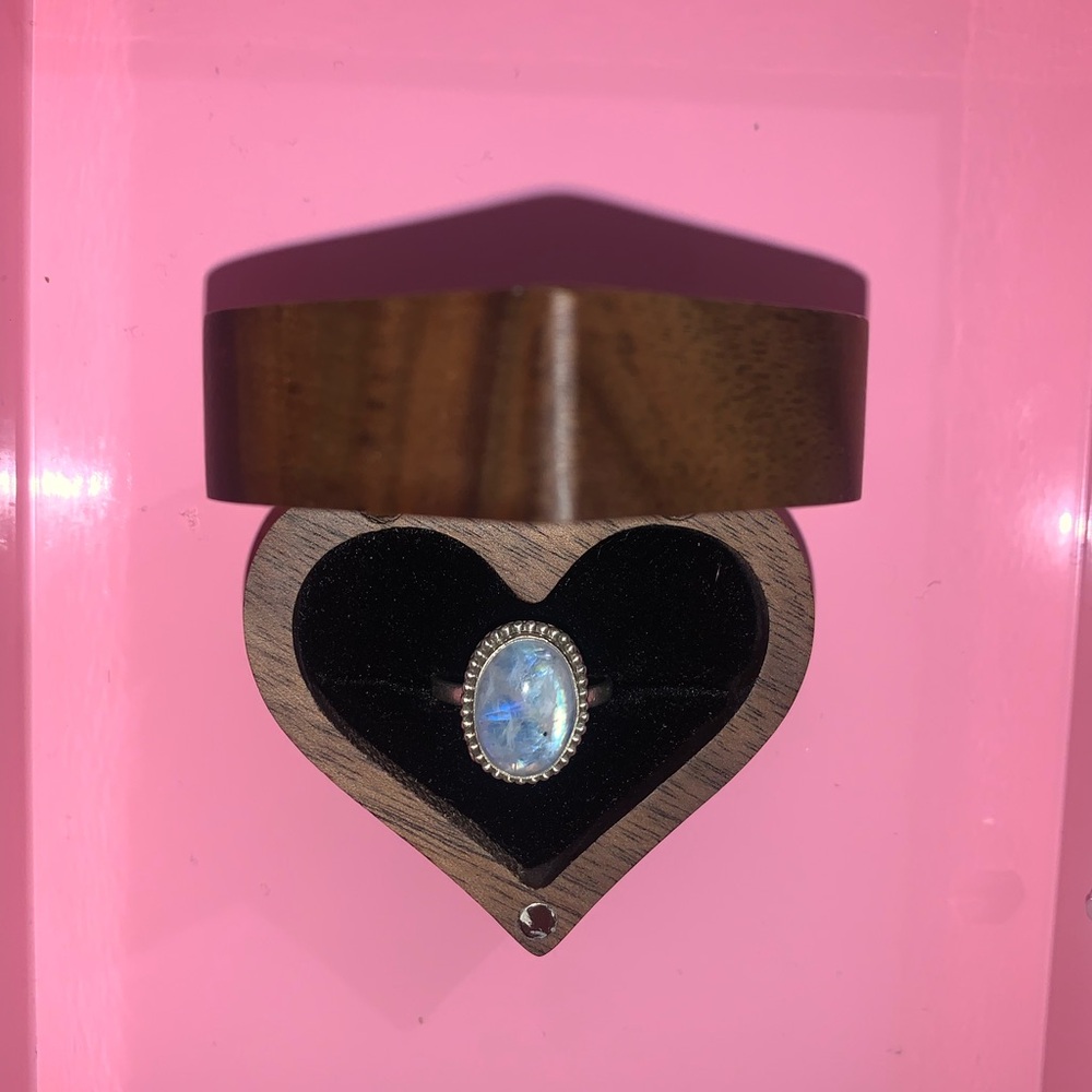 Moonstone ring